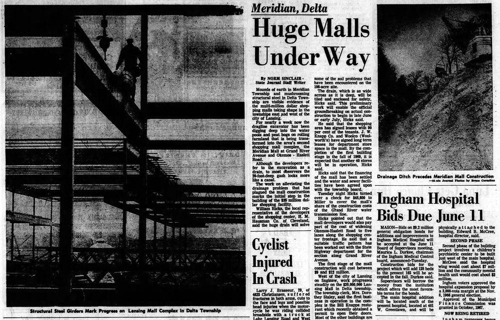Meridian Mall - MAY 1968 ARTICLE ON MALLS (newer photo)